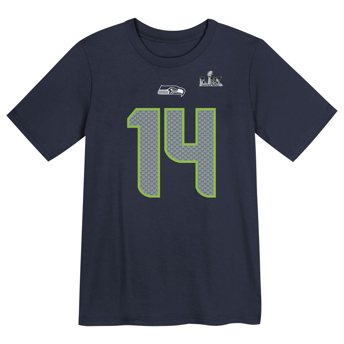 Sam Darnold  Preschool Super Bowl LX Name & Number T-Shirt - Seattle Seahawks