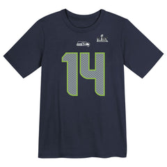 Sam Darnold  Preschool Super Bowl LX Name & Number T-Shirt - Seattle Seahawks