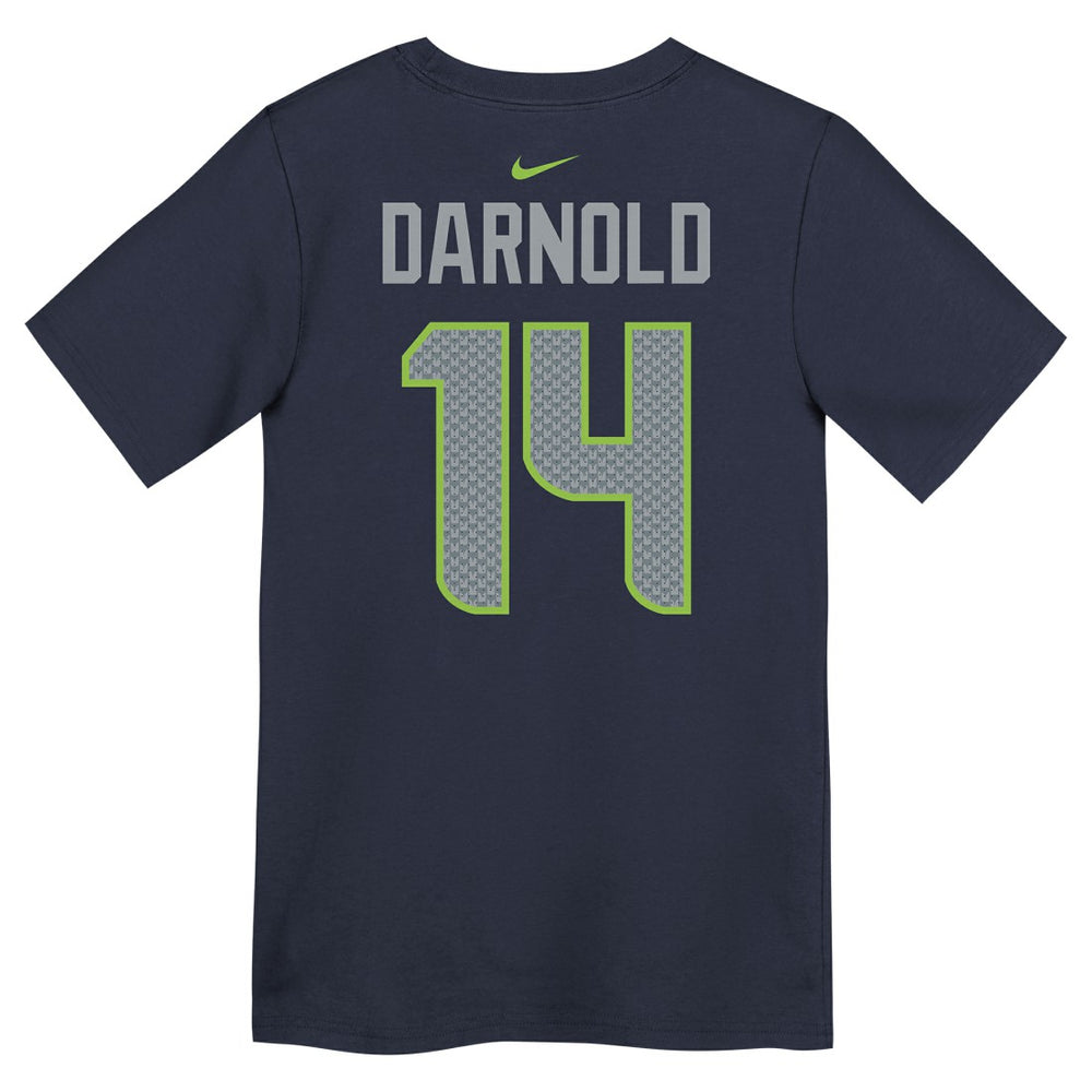 Sam Darnold  Preschool Super Bowl LX Name & Number T-Shirt - Seattle Seahawks