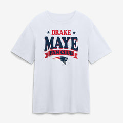 Drake Maye Fan Club T-Shirt - New England Patriots