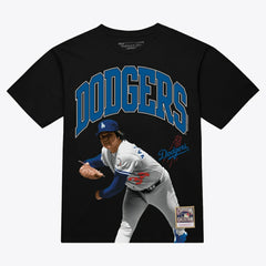 MLB Fernando Valenzuela Los Angeles Dodgers Mitchell & Ness Photo Arch Player Graphic T-Shirt