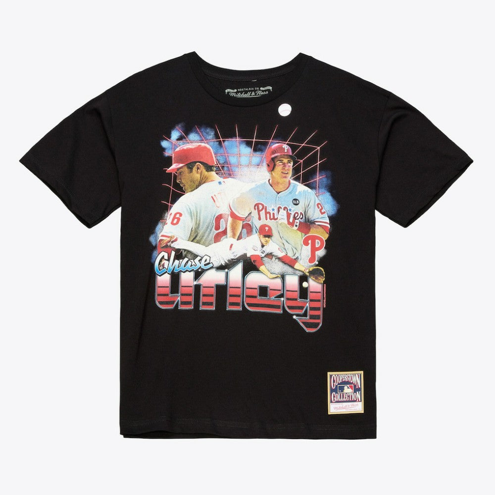 MLB Chase Utley Philadelphia Phillies Mitchell & Ness Legendary Collage Player T-Shirt