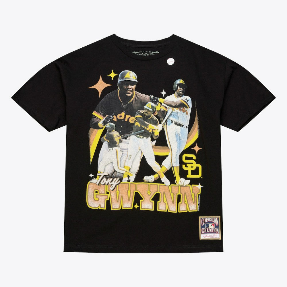 MLB Tony Gwynn San Diego Padres Mitchell & Ness Legendary Collage Player T-Shirt