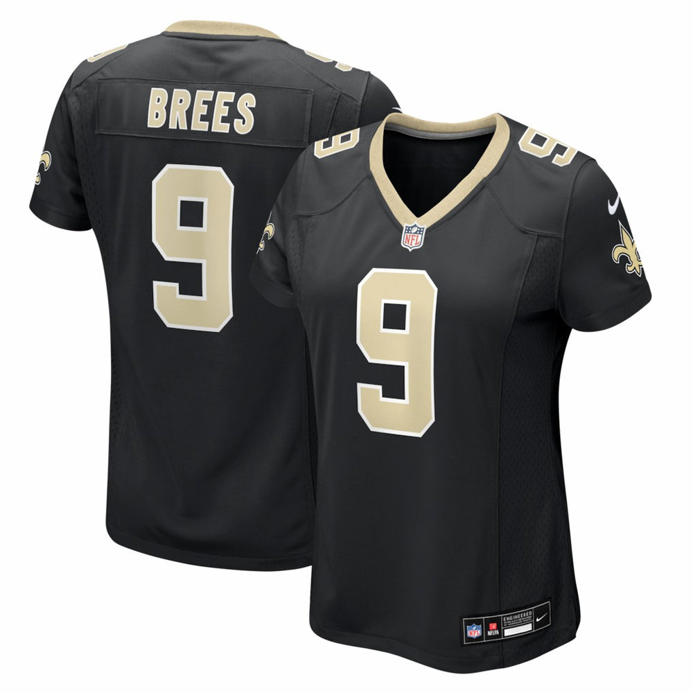 Drew Brees  Women's Team Game Jersey - New Orleans Saints