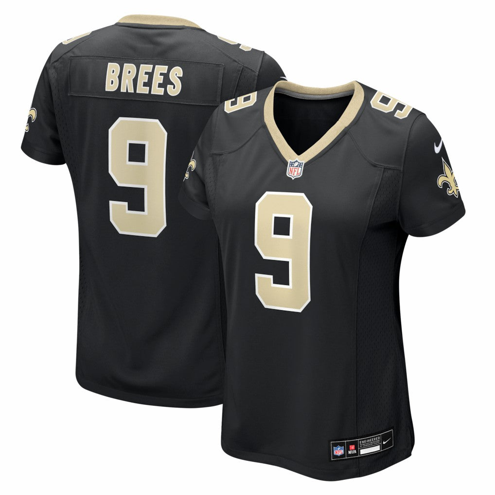 Drew Brees  Women's Team Game Jersey - New Orleans Saints