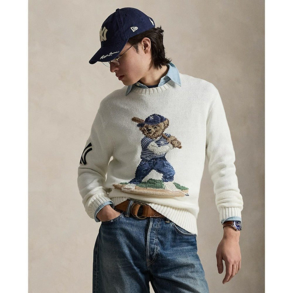 MLB Yankees Polo Ralph Lauren Bear Sweater