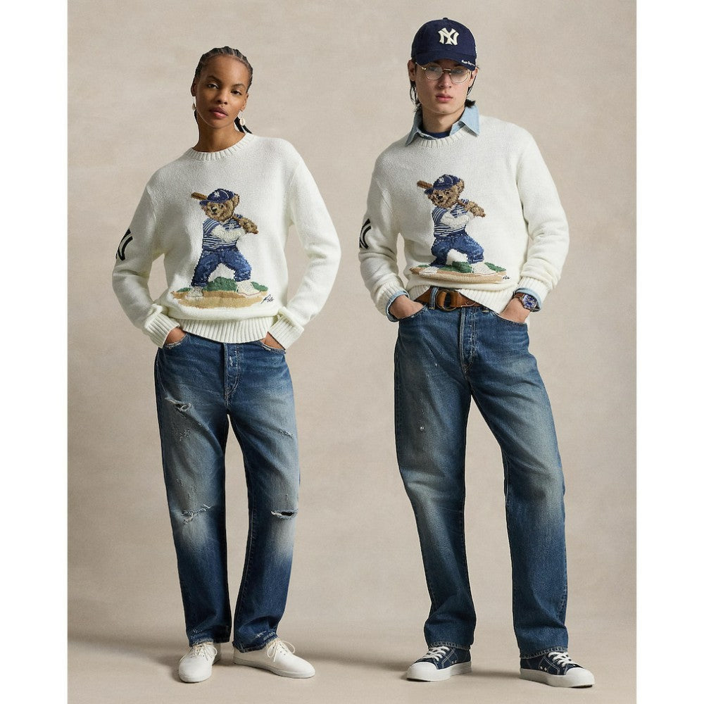 MLB Yankees Polo Ralph Lauren Bear Sweater