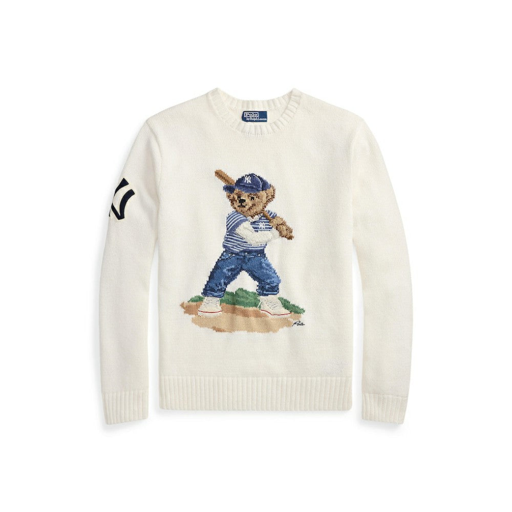 MLB Yankees Polo Ralph Lauren Bear Sweater