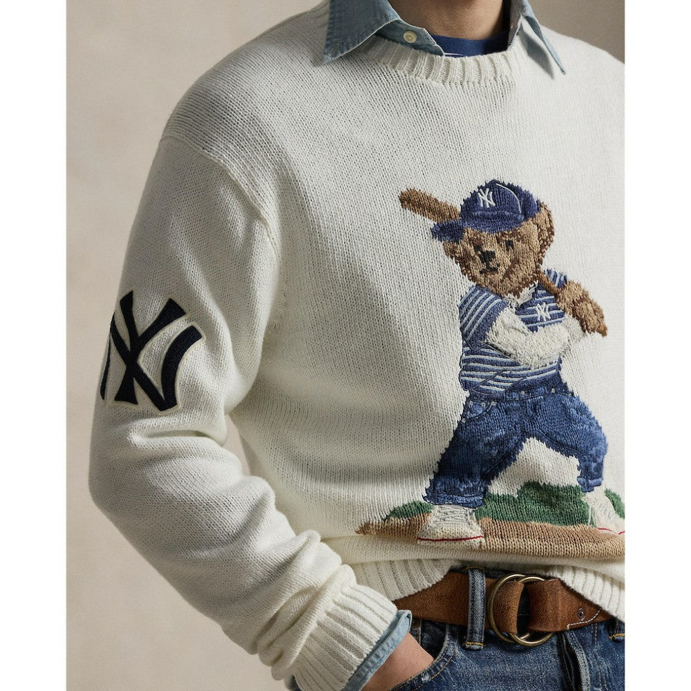 MLB Yankees Polo Ralph Lauren Bear Sweater
