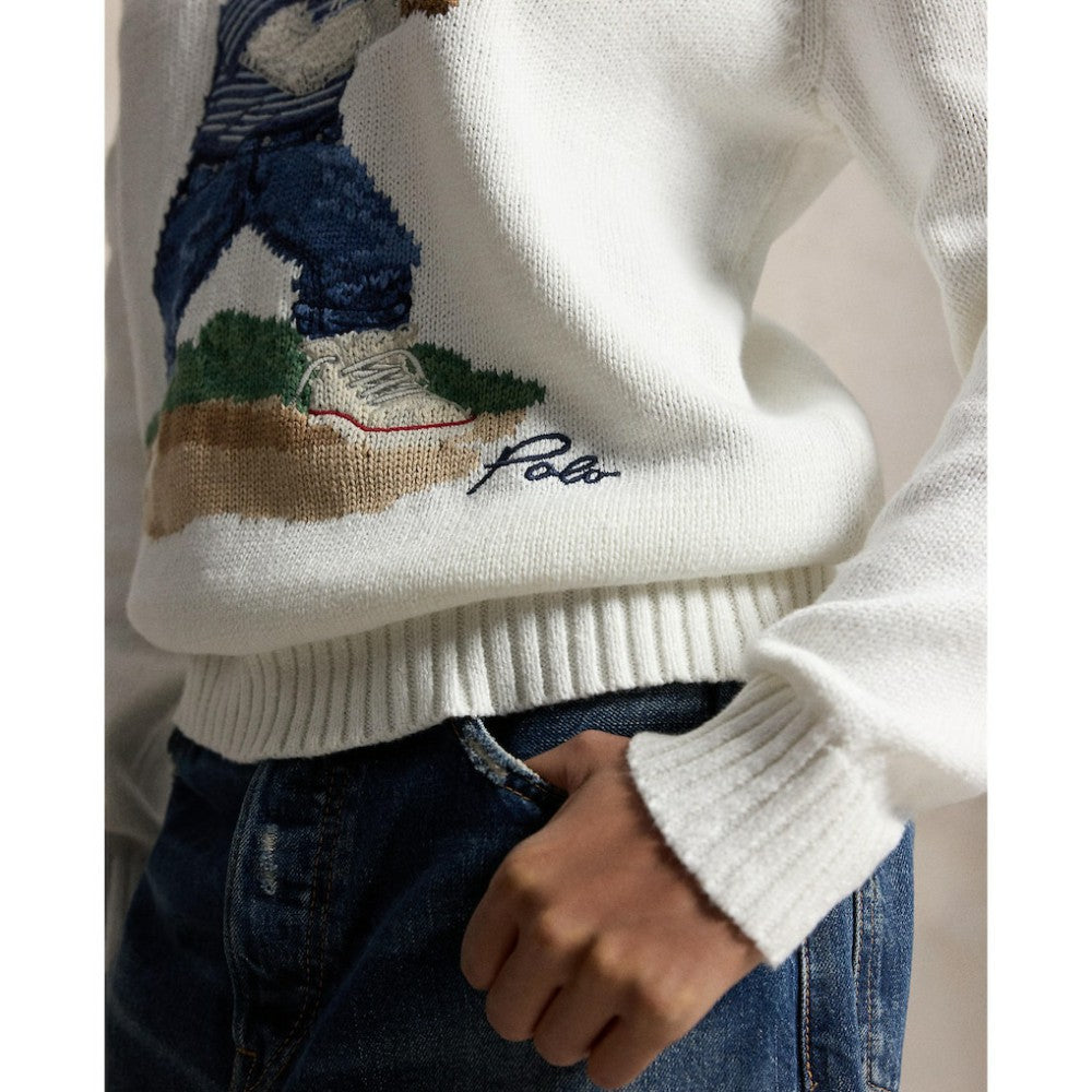 MLB Yankees Polo Ralph Lauren Bear Sweater