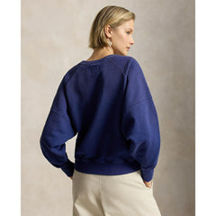MLB Yankees Polo Ralph Lauren Women's Vintage Knit Sweatshirt