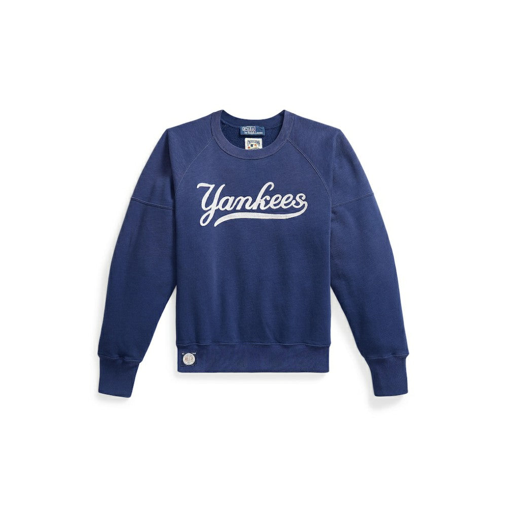 MLB Yankees Polo Ralph Lauren Women's Vintage Knit Sweatshirt