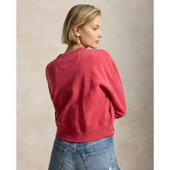 MLB Yankees Polo Ralph Lauren Women's Seasonal Knit Full-Snap Cardigan