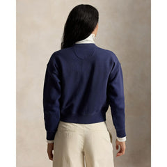 MLB Yankees Polo Ralph Lauren Women's Seasonal Knit Full-Snap Cardigan