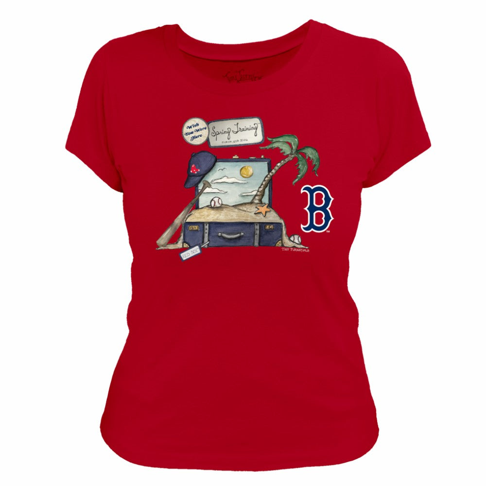 MLB Boston Red Sox Tiny Turnip Women's 2026 Spring Training T-Shirt