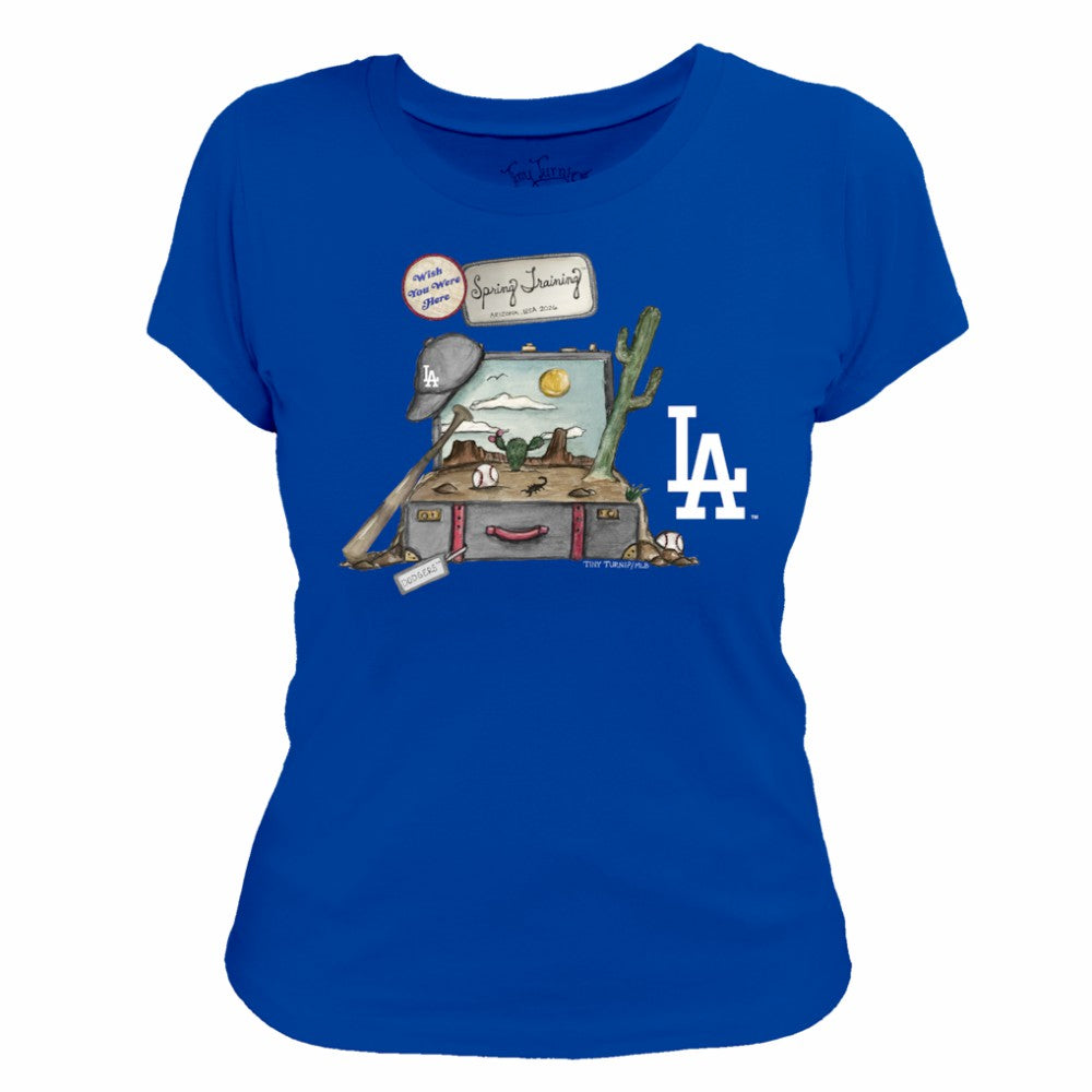 MLB Los Angeles Dodgers Tiny Turnip Women's 2026 Spring Training T-Shirt