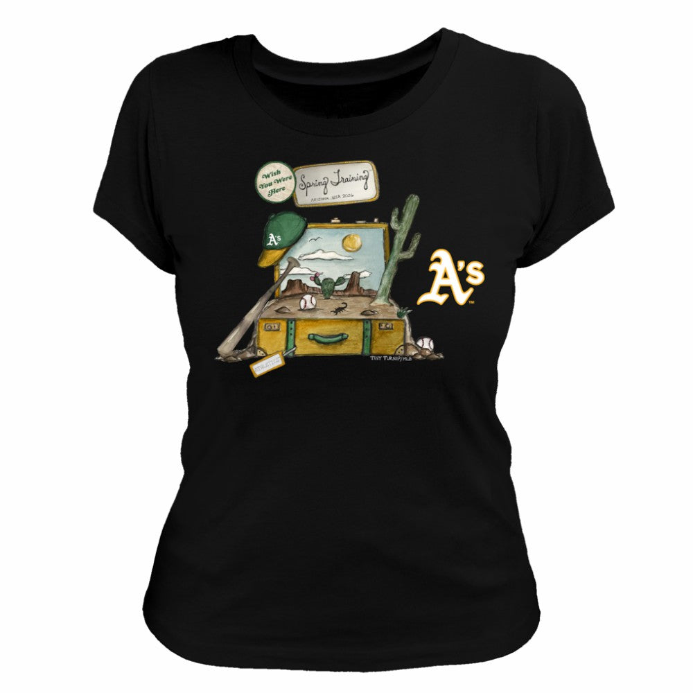 MLB Athletics Tiny Turnip Women's 2026 Spring Training T-Shirt