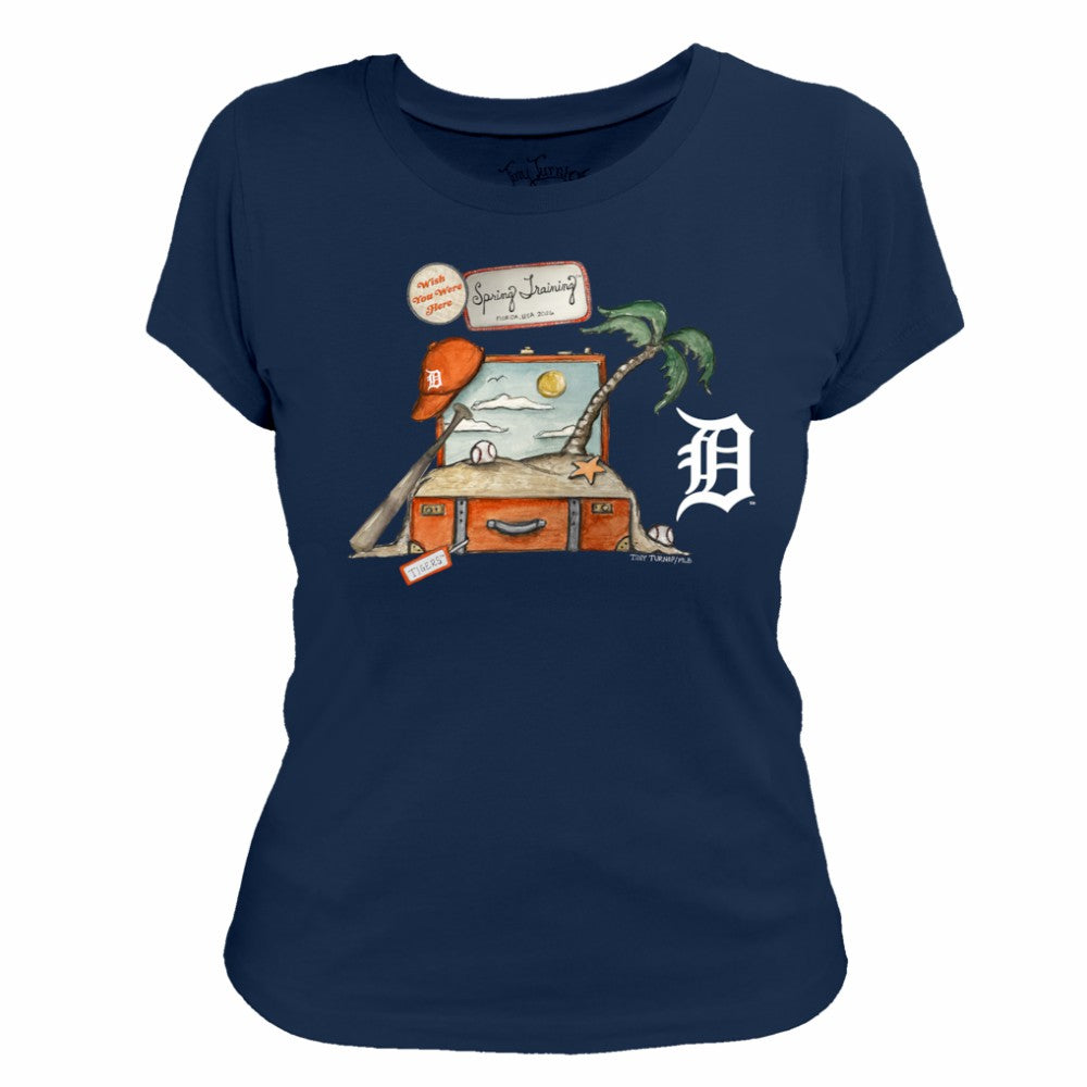 MLB Detroit Tigers Tiny Turnip Women's 2026 Spring Training T-Shirt