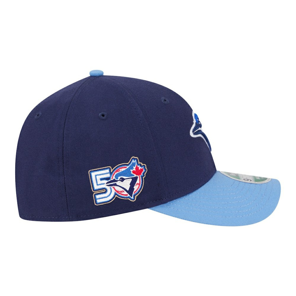 MLB Toronto Blue Jays New Era 50th Season Player Replica Side Patch 9FORTY Adjustable Hat