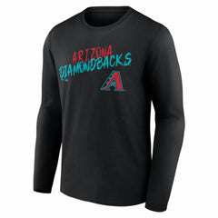 MLB Arizona Diamondbacks  Hustle Personalized Name & Number Long Sleeve T-Shirt