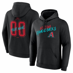 MLB Arizona Diamondbacks  Hustle Personalized Name & Number Hoodie