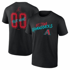MLB Arizona Diamondbacks  Hustle Personalized Name & Number T-Shirt