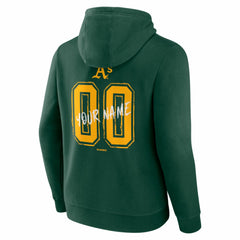 MLB Athletics  Hustle Personalized Name & Number Hoodie