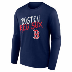 MLB Boston Red Sox  Hustle Personalized Name & Number Long Sleeve T-Shirt