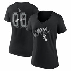 MLB Chicago White Sox Women's Hustle Personalized Name & Number V-Neck T-Shirt