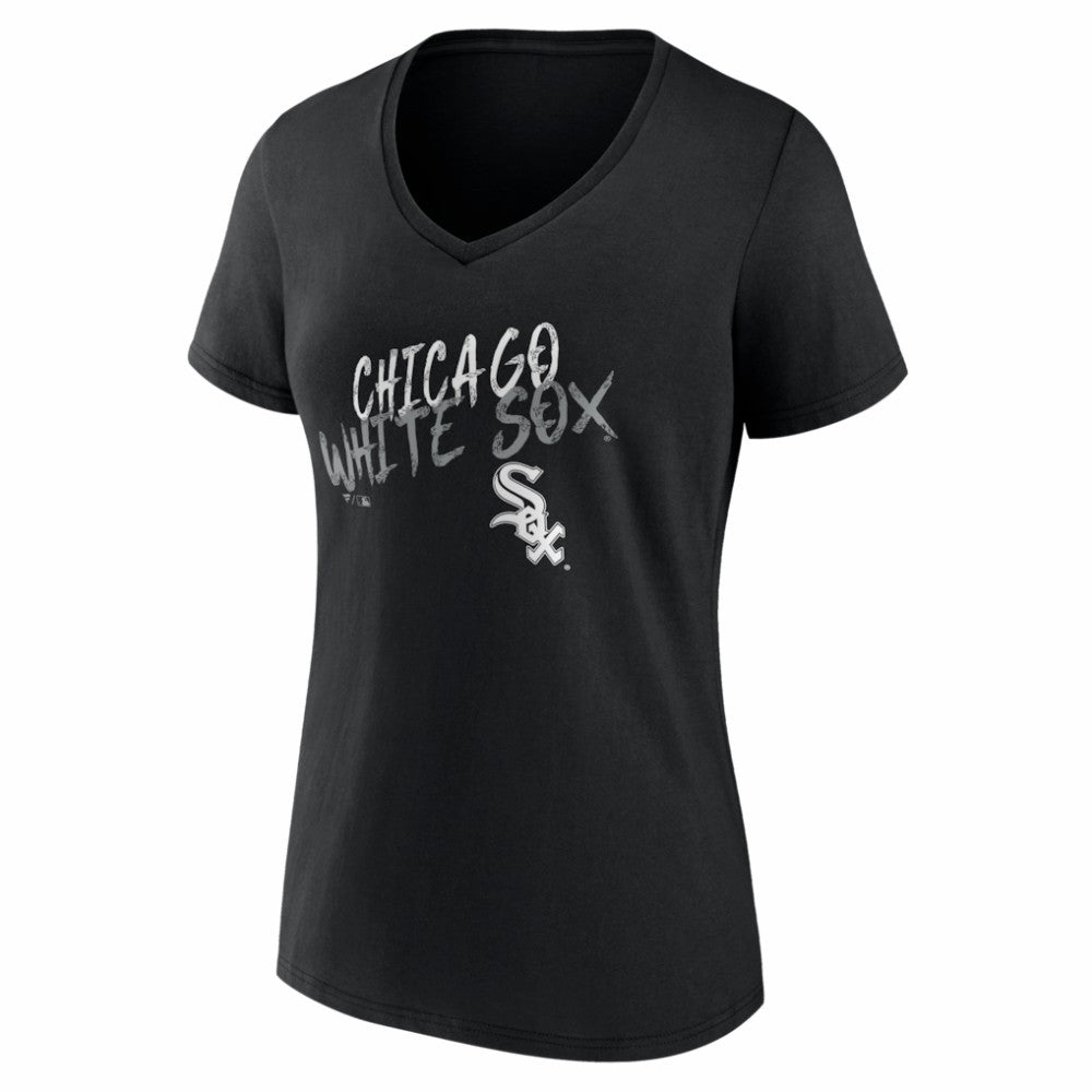 MLB Chicago White Sox Women's Hustle Personalized Name & Number V-Neck T-Shirt