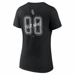 MLB Chicago White Sox Women's Hustle Personalized Name & Number V-Neck T-Shirt