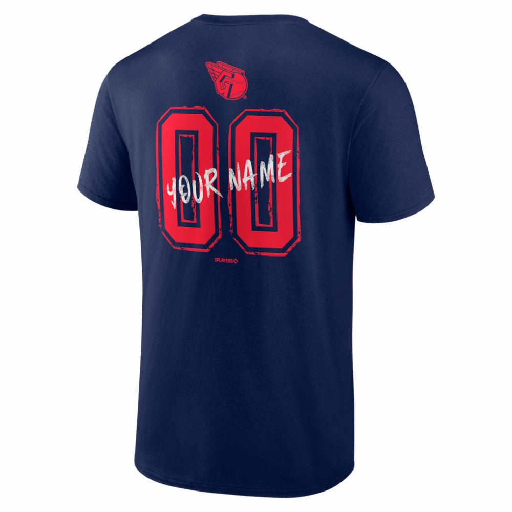 MLB Cleveland Guardians  Hustle Personalized Name & Number T-Shirt