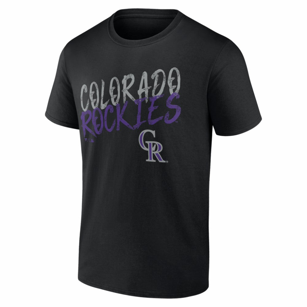 MLB Colorado Rockies  Hustle Personalized Name & Number T-Shirt