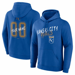 MLB Kansas City Royals  Hustle Personalized Name & Number Hoodie