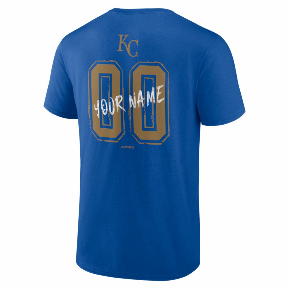 MLB Kansas City Royals  Hustle Personalized Name & Number T-Shirt