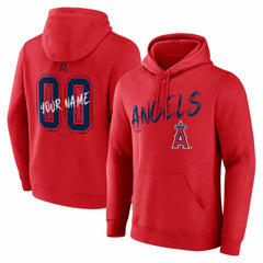 MLB Los Angeles Angels  Hustle Personalized Name & Number Hoodie