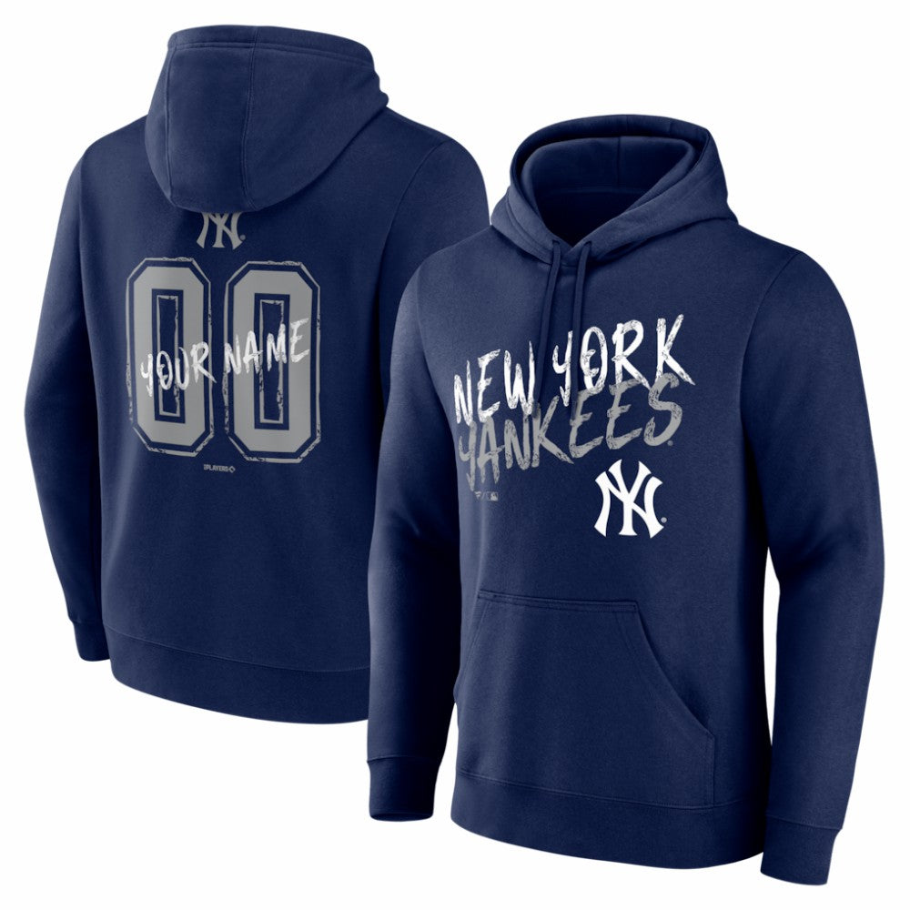 MLB New York Yankees  Hustle Personalized Name & Number Hoodie