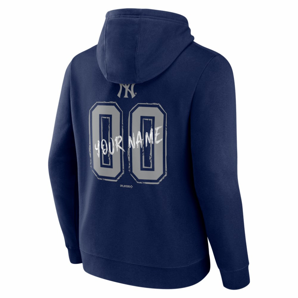 MLB New York Yankees  Hustle Personalized Name & Number Hoodie