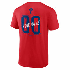 MLB Philadelphia Phillies  Hustle Personalized Name & Number T-Shirt