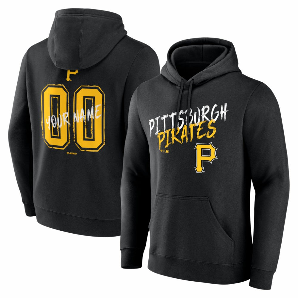 MLB Pittsburgh Pirates  Hustle Personalized Name & Number Hoodie