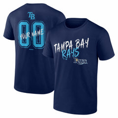 MLB Tampa Bay Rays  Hustle Personalized Name & Number T-Shirt