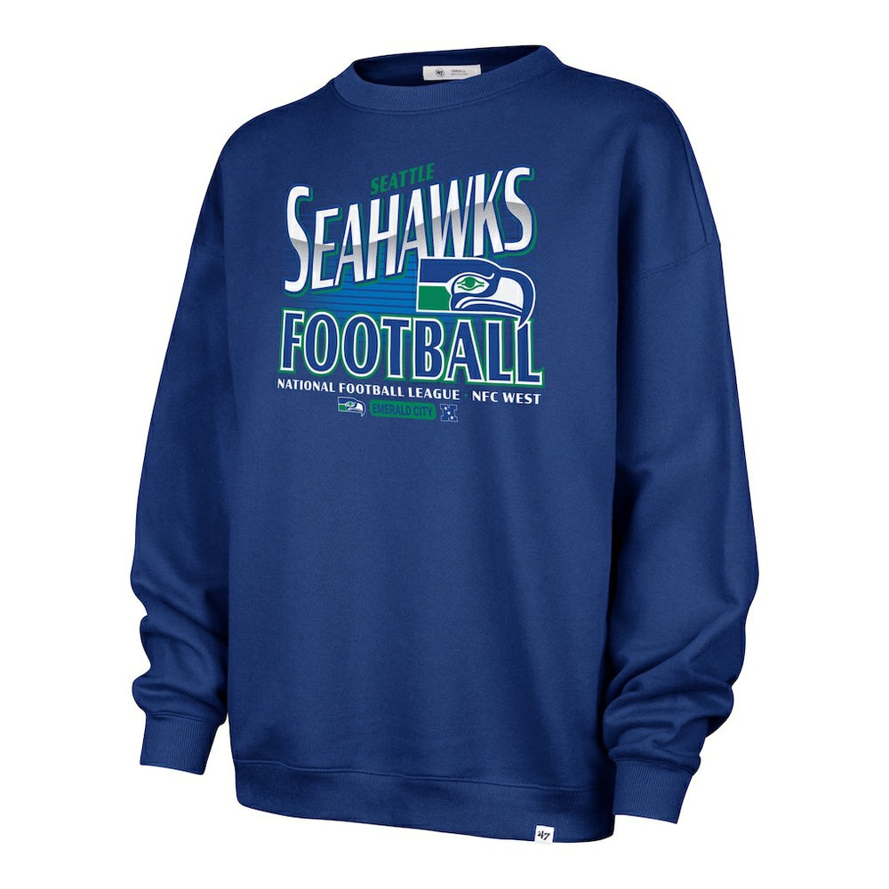 '47 Women's Regional Oversized Sweatshirt - Seattle Seahawks