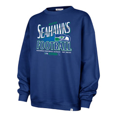 '47 Women's Regional Oversized Sweatshirt - Seattle Seahawks