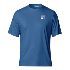 NHL Blue New York Rangers Columbia PFG Terminal Tackle Omni-Shade T-Shirt