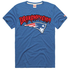 Drake Maye  Homage Unisex Drakemayenia Tri-Blend T-Shirt - New England Patriots