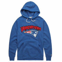 Drake Maye  Homage Unisex Drakemayenia Tri-Blend Hoodie - New England Patriots