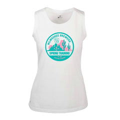MLB Milwaukee Brewers Levelwear Women's Macy Spring Training Badge Bold Tank Top