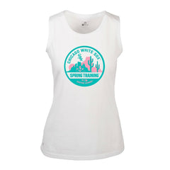 MLB Chicago White Sox Levelwear Women's Macy Spring Training Badge Bold Tank Top