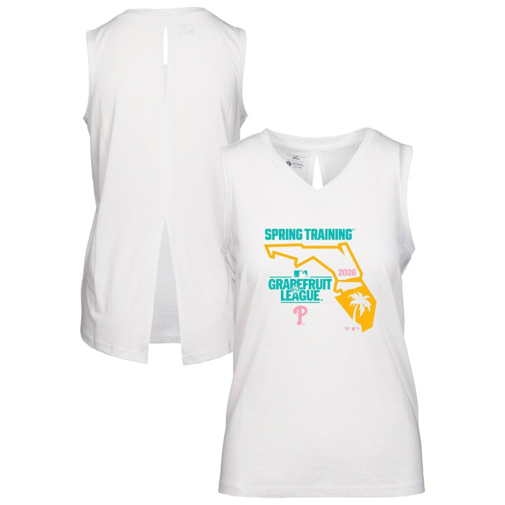 MLB Philadelphia Phillies Levelwear Women's 2026 Spring Training Paisley Ball Bold Tank
