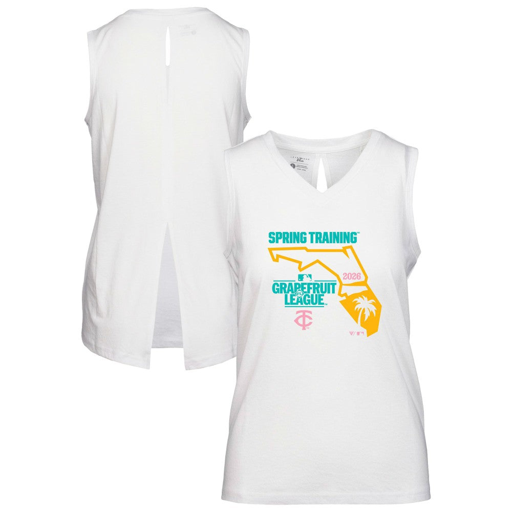 MLB Minnesota Twins Levelwear Women's 2026 Spring Training Paisley Ball Bold Tank